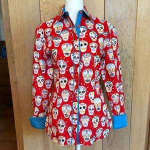 CR Ranchwear Western Show Shirt. Size Small.